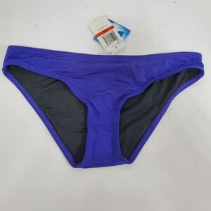 Voda Swim Scoop Bikini Bottom Womens XS Loganberry Purple NEW  Lycra Xtra Life
